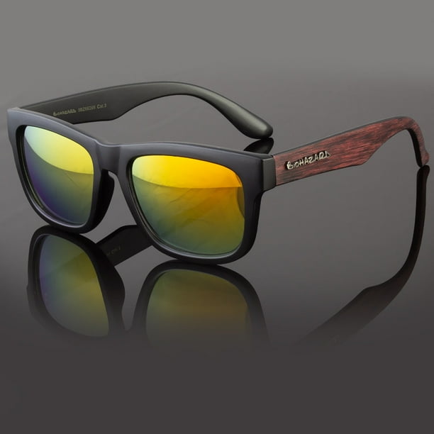 Classic Fashion Vintage Faux Wood Style Half Frame Sunglasses Shades Vintage Classic Fashion Vintage Faux Wood Style Half Frame Sunglasses Shades Vintage